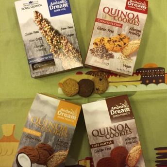 Gluten-free quinoa products by Andean Dream